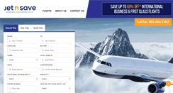 Desktop Screenshot of jetnsave.com